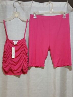 Capella Hot Pink Women's Bike Shorts